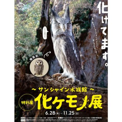 サンシャイン水族館に〝化ケモノ〟が大集合！