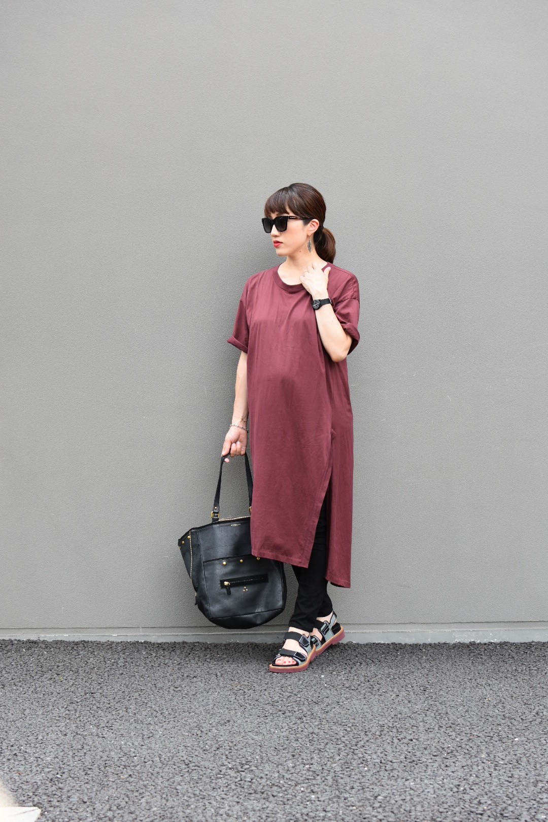 妊娠8カ月のワンピースコーデ チームvery のマタニティsnap マタニティ Very ヴェリィ 公式サイト 光文社