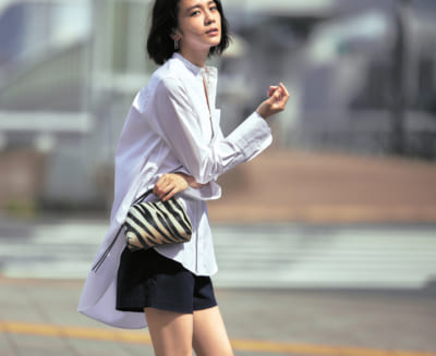 長袖デビュー、今年は「ボリュームシャツ」で