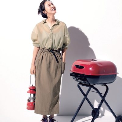 大人可愛いスカートコーデも撥水＆軽量な素材なら、雨でも蒸し暑い日も快適【明日のコーデ】