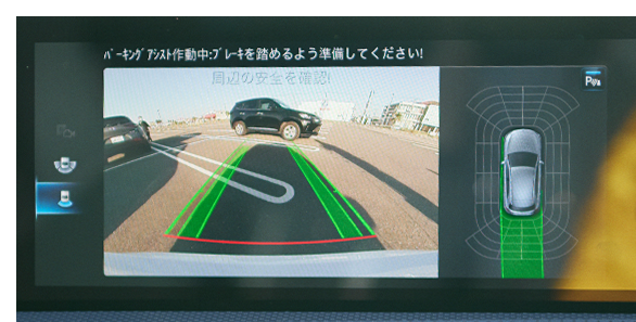 Point5 自動で駐車できる運転支援システム付き!