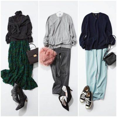 ユニクロの名品！「メンズ クルーネックカシミヤセーター」30代におすすめ3色