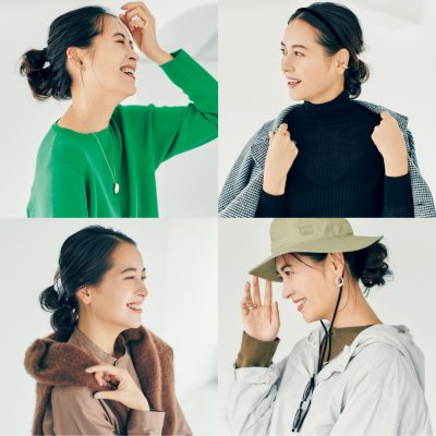 まとめ髪が時短で華やかに！最新ヘアアクセ使いこなしテク４選