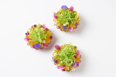 “アルマーニ/リストランテ”のフードロス食材を使った美しすぎるコース