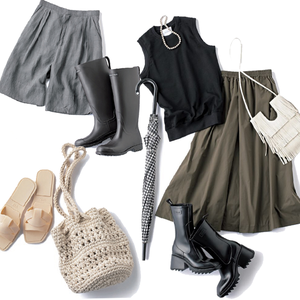 雨の日コーデに役立つ服 靴 小物 大人の梅雨カジュアル 21最新版 ファッション Very ヴェリィ 公式サイト 光文社