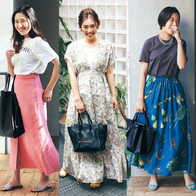 【セリーヌ人気バッグ３選】締め色は「黒」！色コーデ派のオシャレを拝見
