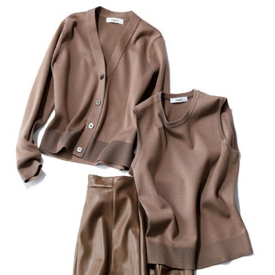 季節またぎで活躍するのは「モカ色」！キレイめ強化で取り入れるべきアイテムは？