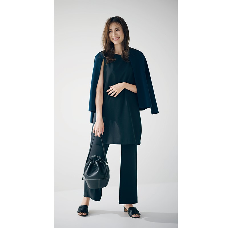 【美品】コーデ売り♡ドッキング ノースリーブオールインワン＆サマーカーディガン 2-1.jpg