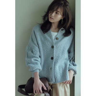 華やぐ「デザインカーデ」で脱マンネリ！冬コーデが地味にならない
