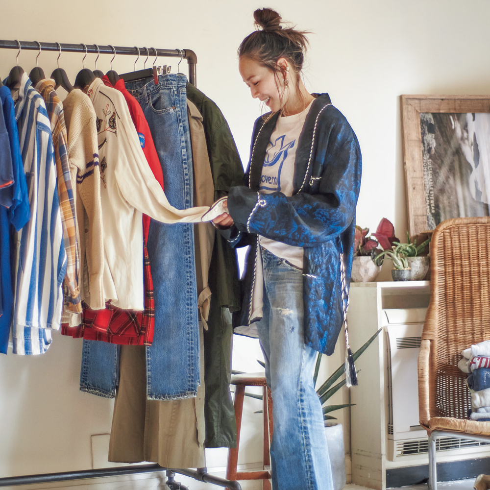 古着好き 様 オシャレに古着を生かすコツ】カジュアル名人・小島令子さんの“こ