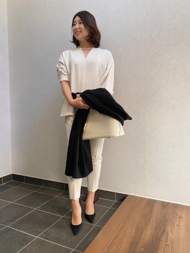 入園式・入学式のママ(母親)のミディアム~ボブの髪形(ヘアスタイル)とヘアアレンジ18