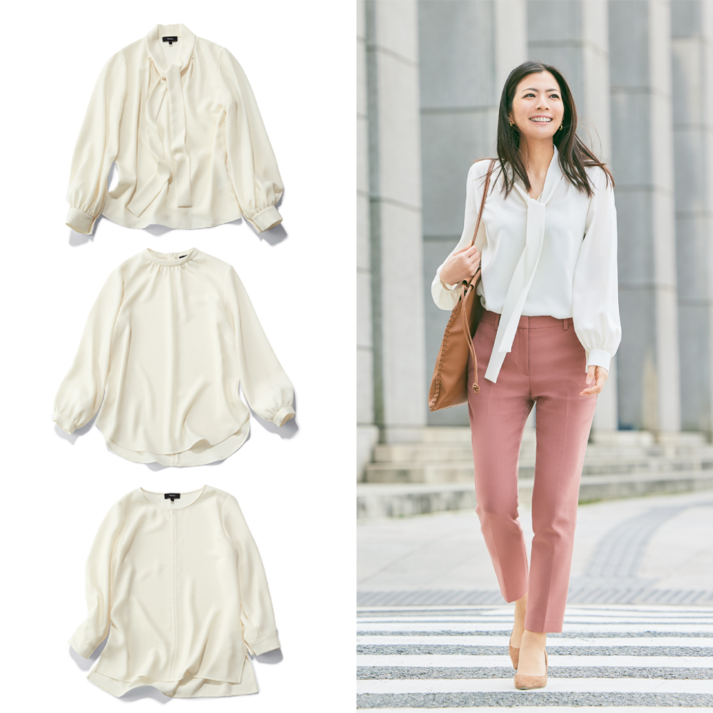 悩まないコーデ術】オシャレママは「セオリーの白トップス3種」を着  