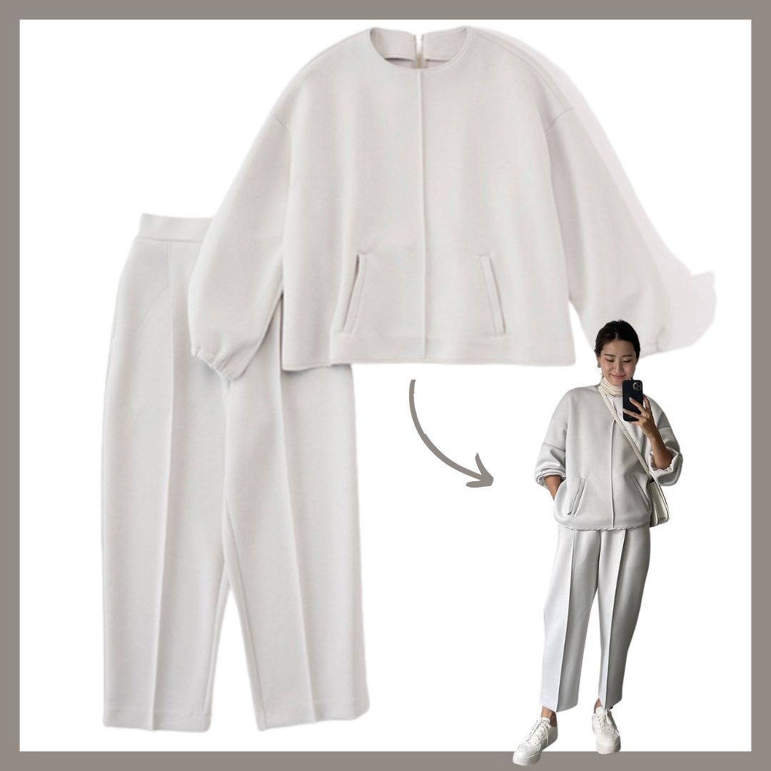 ボンディング「セットアップ」が便利！公園から保護者会まで着回せる｜VERY 