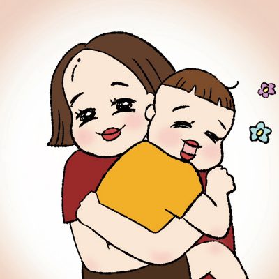 次男をギュッ！で落ち着いたのはママだった【辻元舞さん】