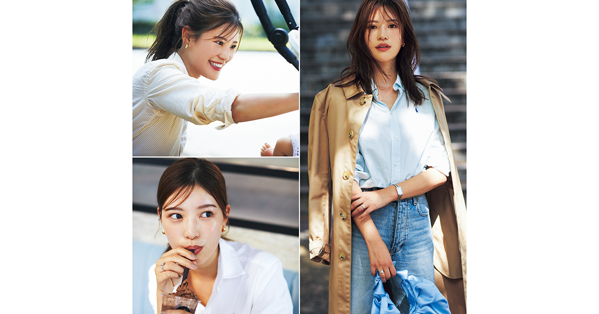 VERY専属モデルデビュー】“シャツ好き”咲 和希さんの秋オシャレ
