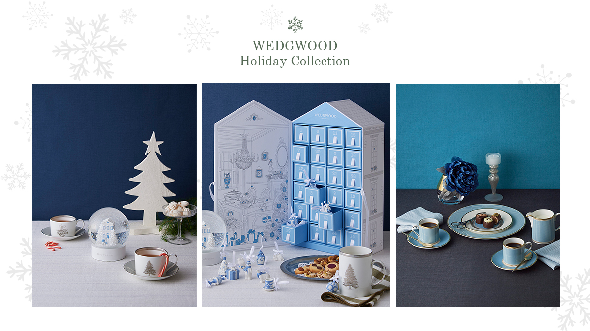 ウェッジウッド オーナメントホリデー スタンディング ライトファンハウス CRAFT YOUR OWN UNFORGETTABLE CHRISTMAS ウェッジウッドの