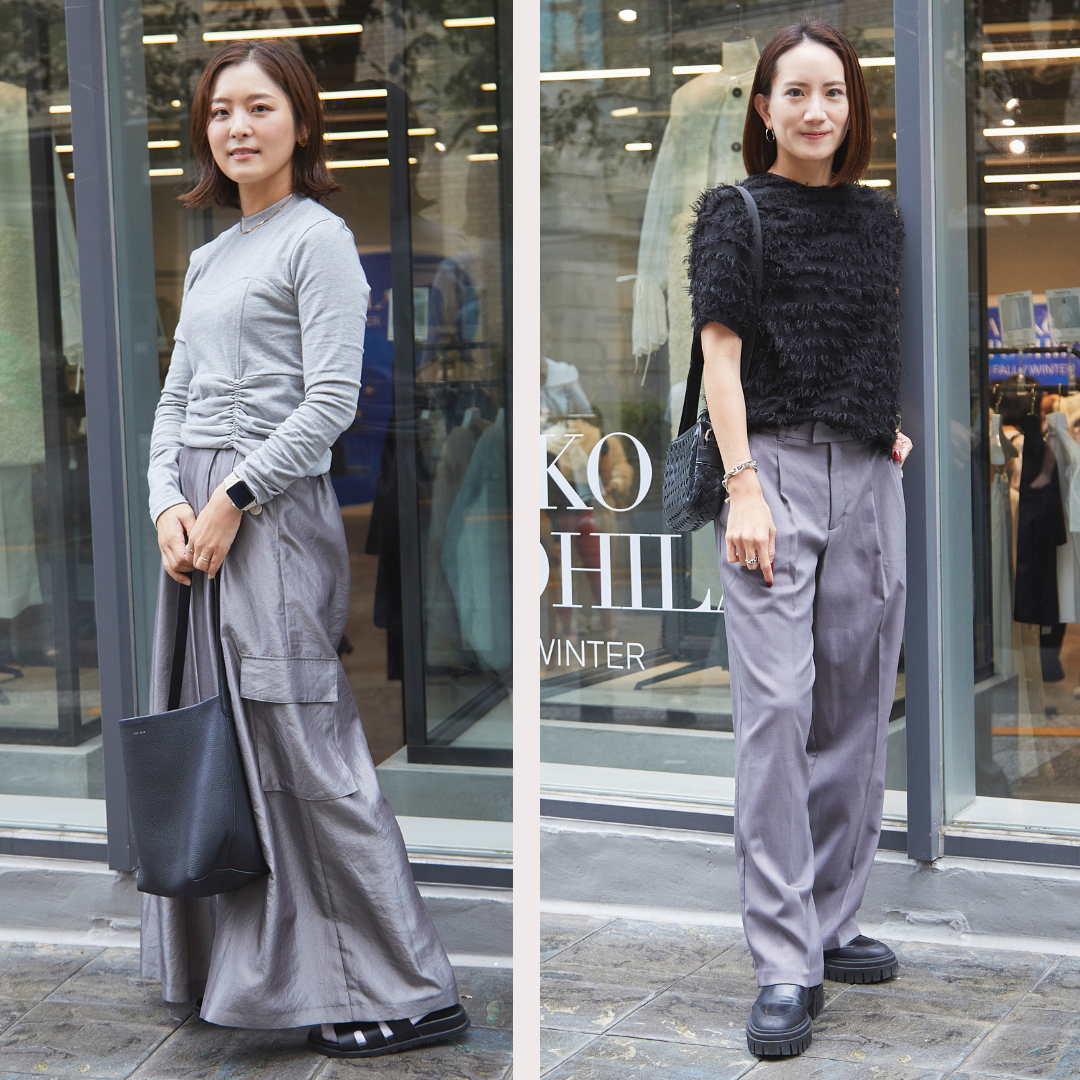 ユニクロ＆GUの名品も】春もグレーパンツブーム続行！ポイントは？ | VERY