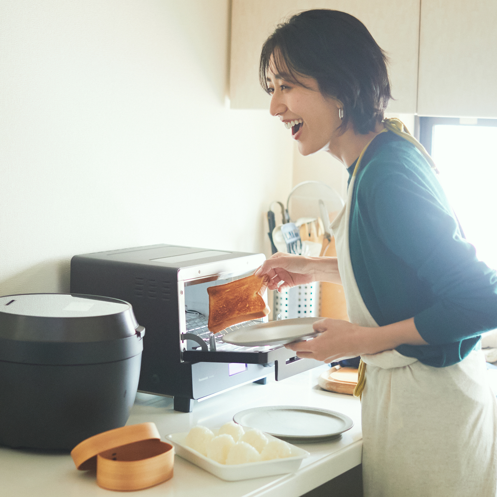炊飯器、オーブントースターなど 炊飯器＋オーブントースター」をアップデートして時間のなさすぎる朝を