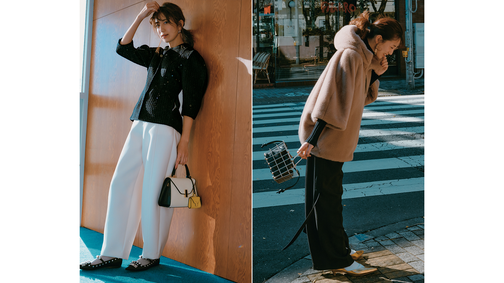 甘派ママは「ワイドパンツ」にシフト！今どき甘トップスが断然こなれる