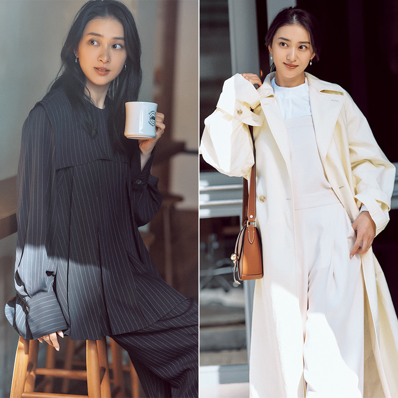 エンフォルド ENFOLD やか セットアップ ママスーツ 卒園式 オシャレ 楽 