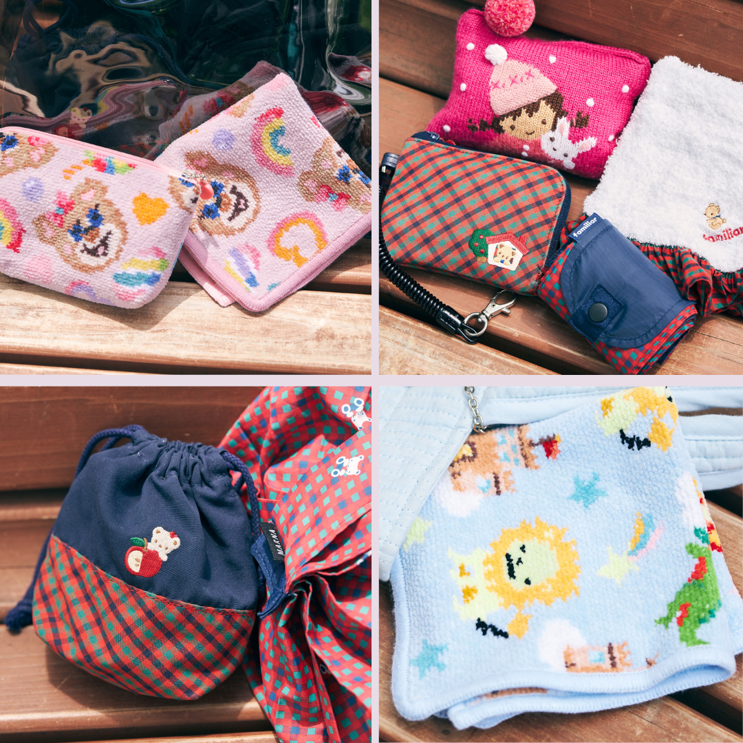 バッグの中身は「ファミリア」＆「フェイラー」！人気の秘密は？＜SNAP