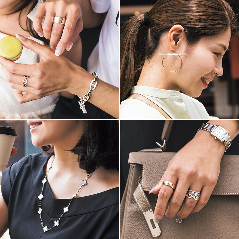 夏ジュエリーSNAP】ママたちの最新トレンド10選！手元盛り、新進