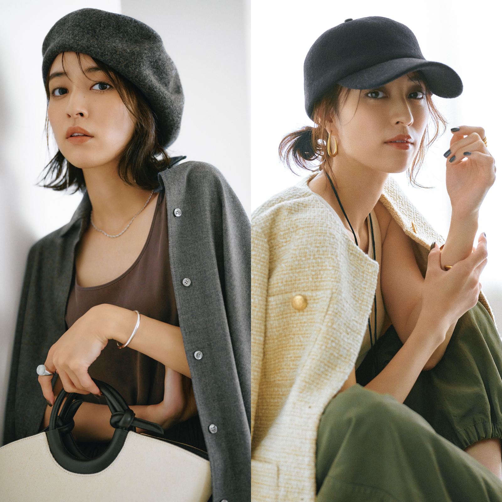 カシラ ca4la レディース リボン マダム お洒落 秋 冬 毛 まずう キャップ