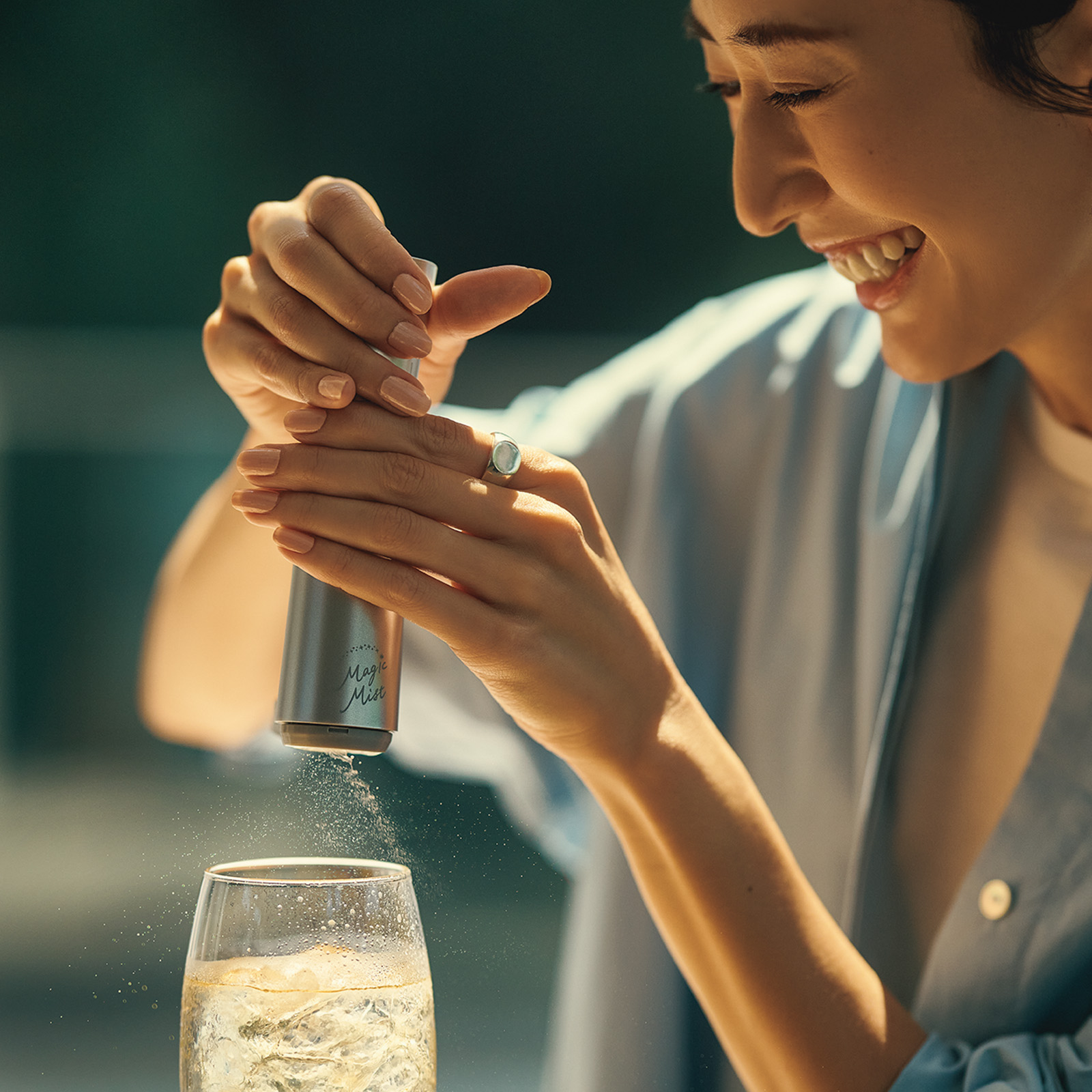 お酒にシュッ！」至福のお疲れさまタイム！ ｜Magic Mistでレモン充な