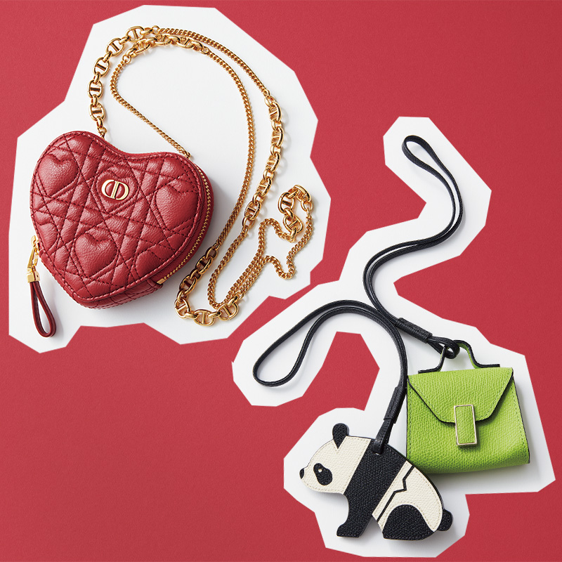 バッグにもお洒落【Louis Vuitton 】バッグチャーム・マイハート ルイ・ヴィトン“ハート型”バッグ「キープ・マイ・ハート」ネオン