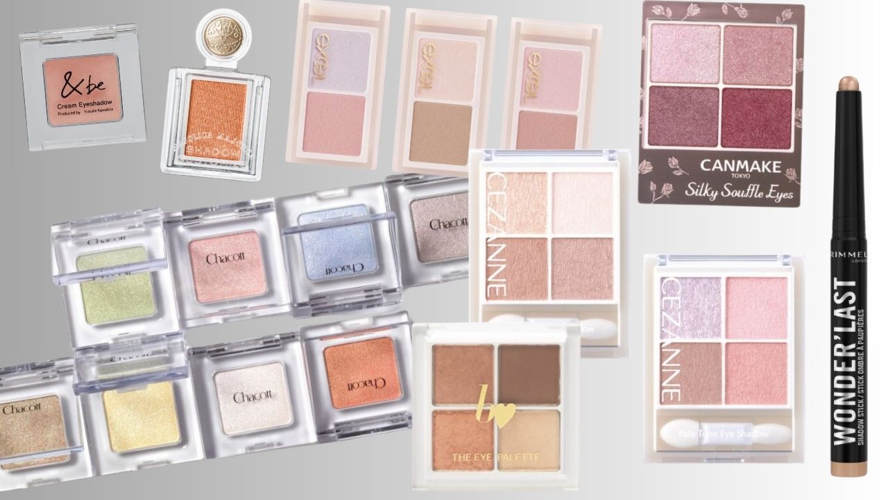 アイシャドウ　まとめ売り MAJOLICA MAJORCA・キャンメイク・excel・CEZANNEのアイシャドウを使っ