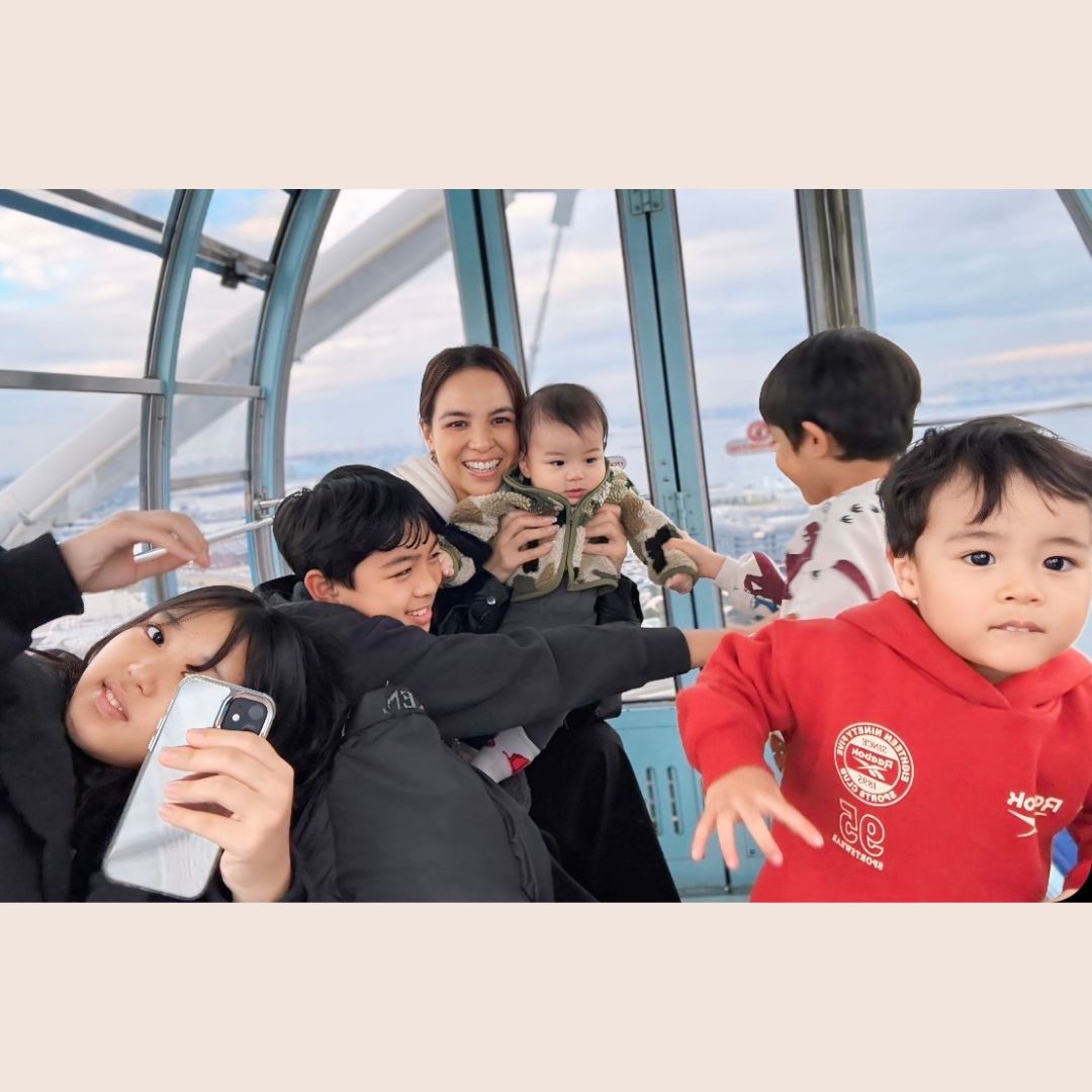 画像】鈴木サチさん（45）5人育児・ステップファミリーのプライベート