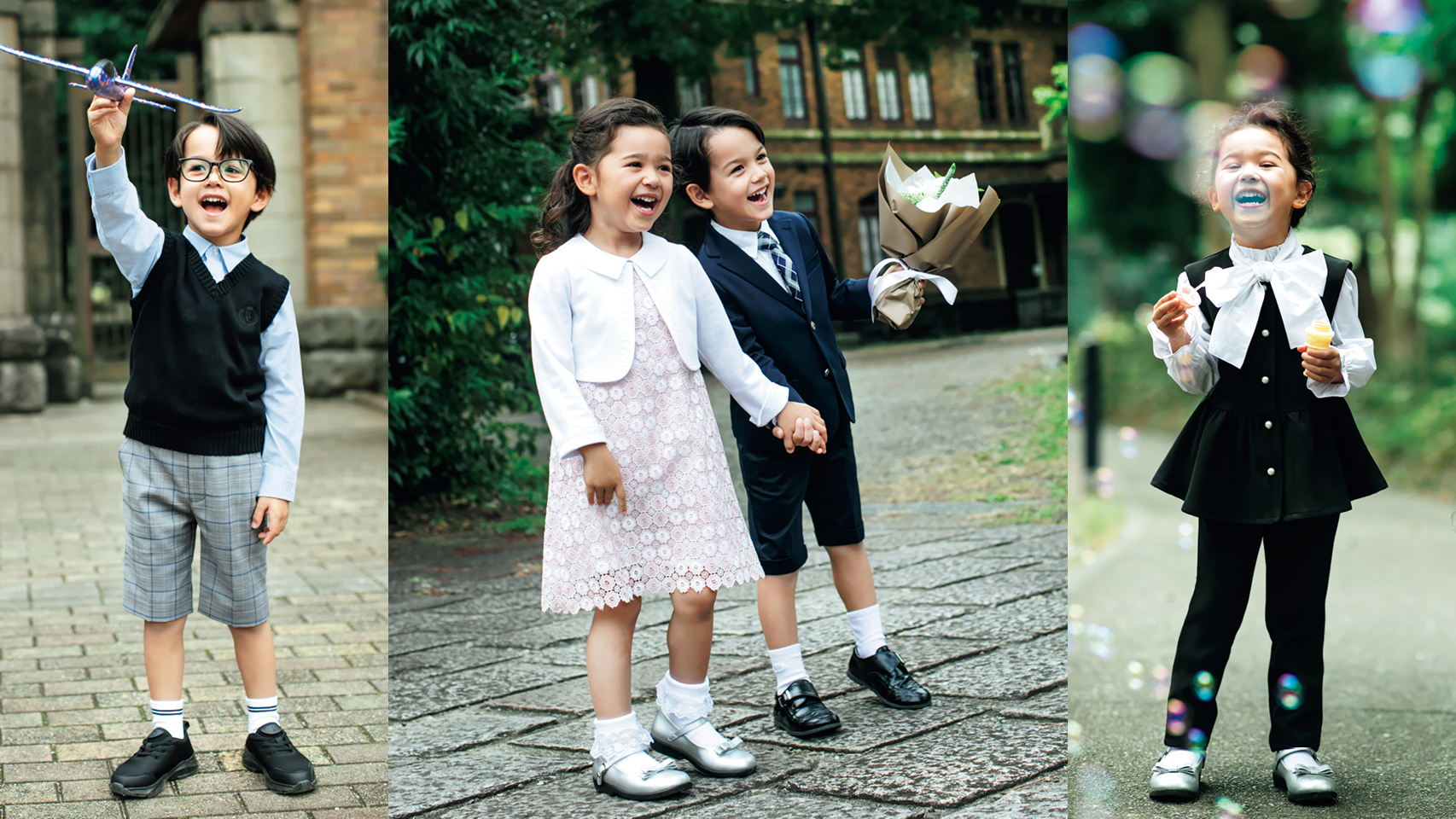 卒入園式】特別な日も、日常もオシャレを確約！BeBeの【ハレの日服