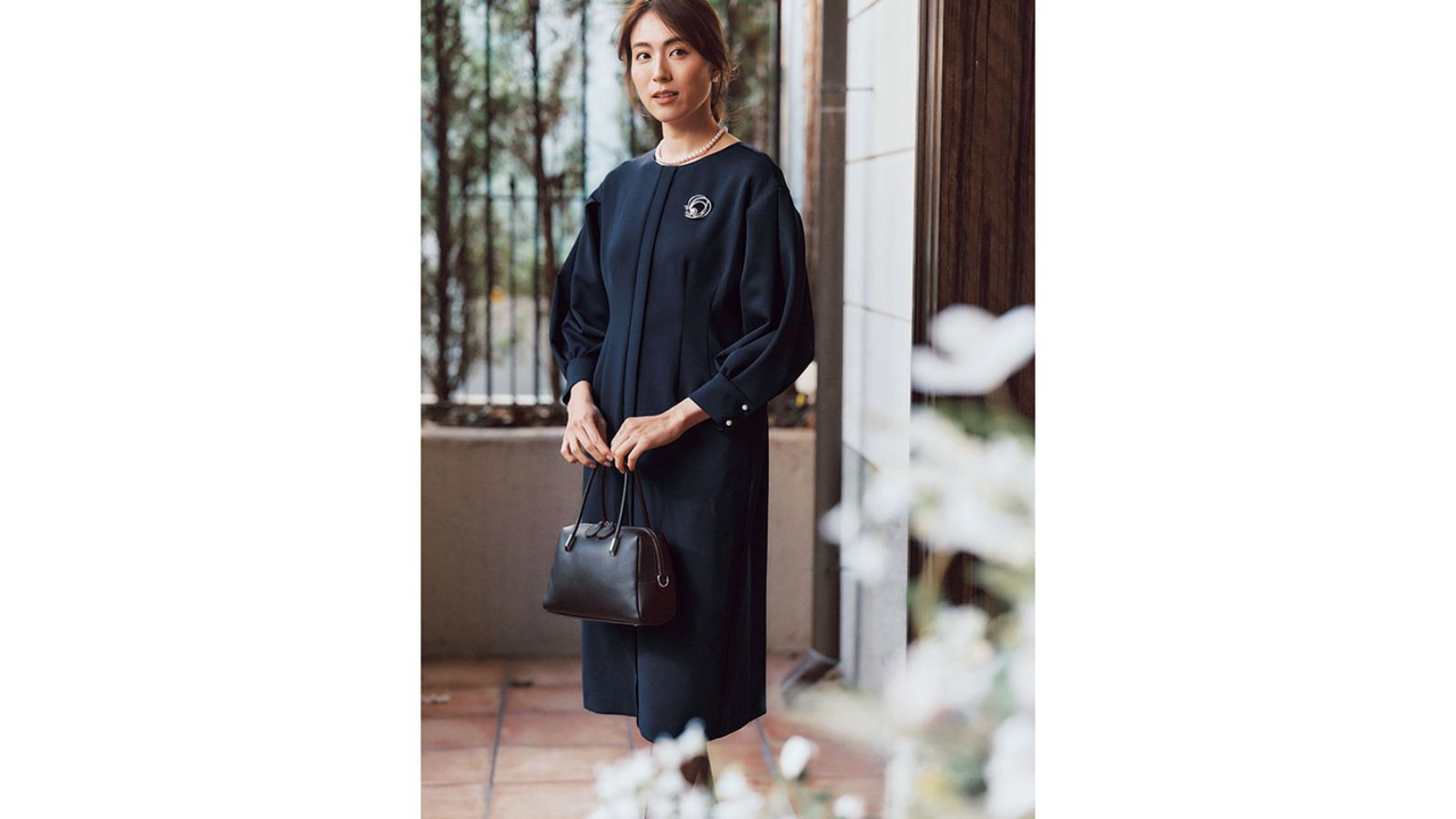 卒入園】黒紺フォーマルはワンピースで！ストレッチ素材で長時間