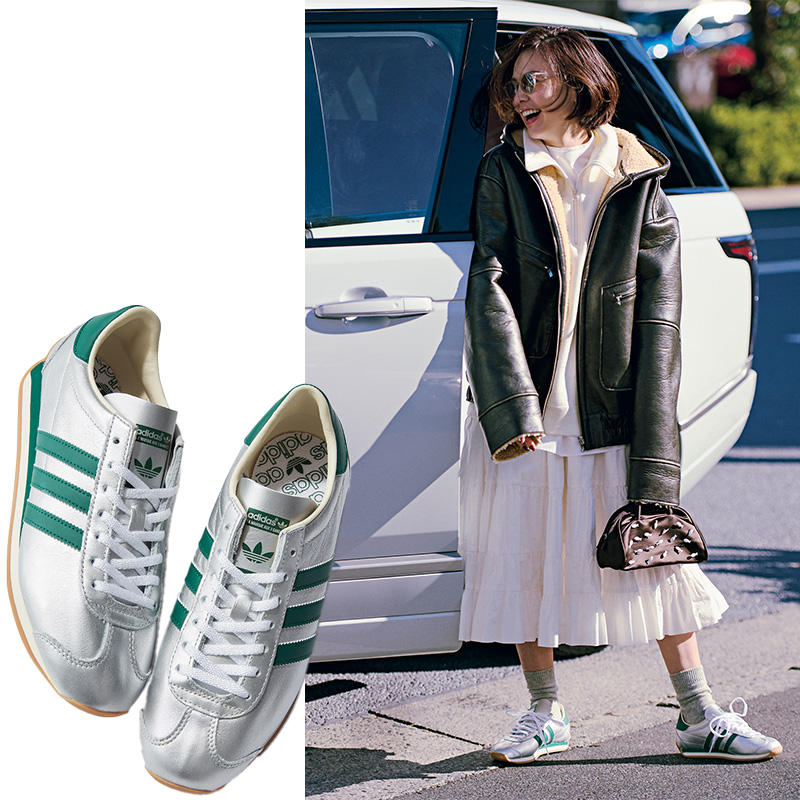 adidas シルバー グリーン スニーカー 大人気『アディダスのスニーカー』に注目株！“シルバー×グリーン
