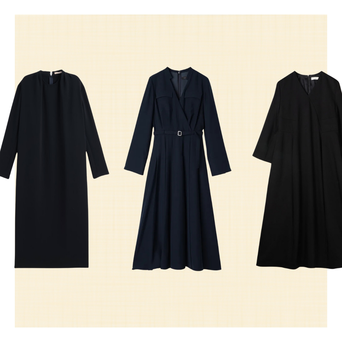 卒園式・入園式・入学式】一枚で完成する黒紺ワンピースがやっぱり