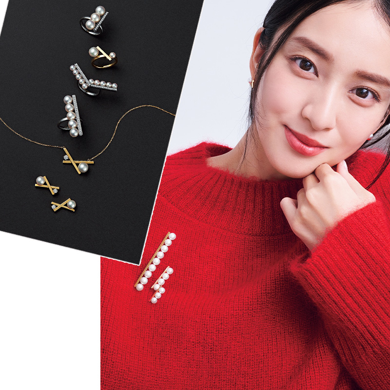 武井咲さん『普段着パール』をもっと楽しみたい！【TASAKIのバランス9