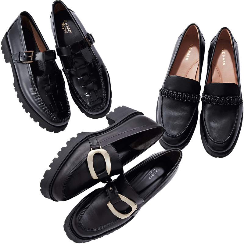 ハレの日から通勤まで！オシャレできちんと感もある【黒ローファー】5