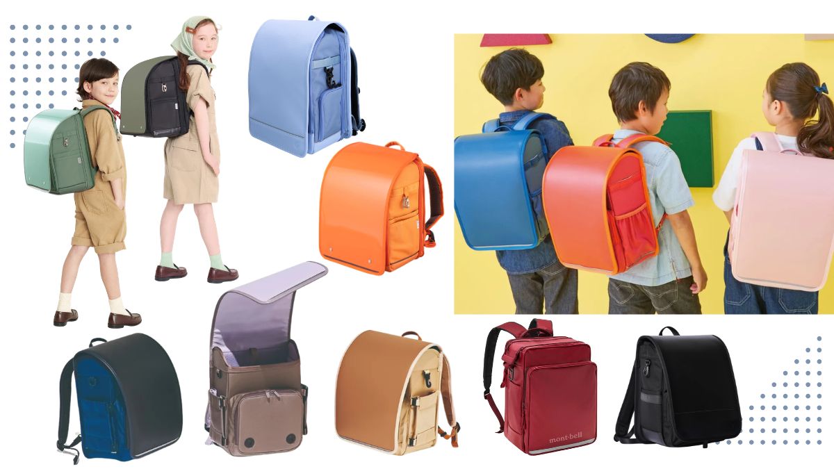 2027年入学キッズ向けの最新ランドセルリュック8ブランドのイメージビジュアル
