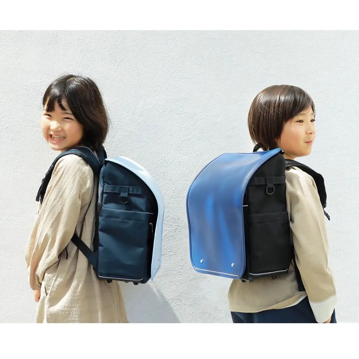 池田屋のランドセルリュック「AIR RUCK®」を背負った小学生