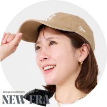 クラウドチームVERYの春のニューエラキャップ