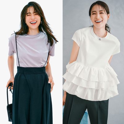【Tシャツ】通勤コーデ5選！キレイめに着る選びと洒落見えのコツは？
