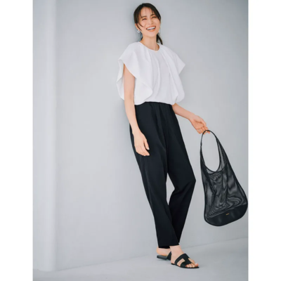 帰省に【楽ちんオールインワン】がおすすめ！キレイ見えモノトーンはハンサム派にも