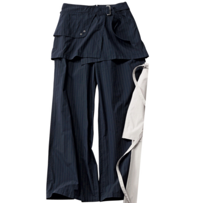 ママ界隈で浸透中【レイヤードパンツ】はき方の正解って？