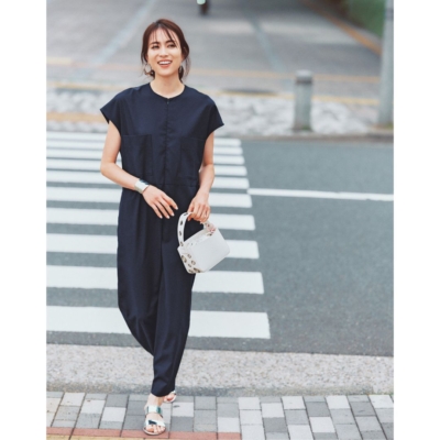 帰省コーデに【キレイ見えオールインワン】！1枚でオシャレに決まる頼もしさ