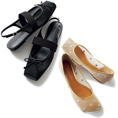 抜け感上手な『シアーシューズ』4選！カジュアル服に合うのは？