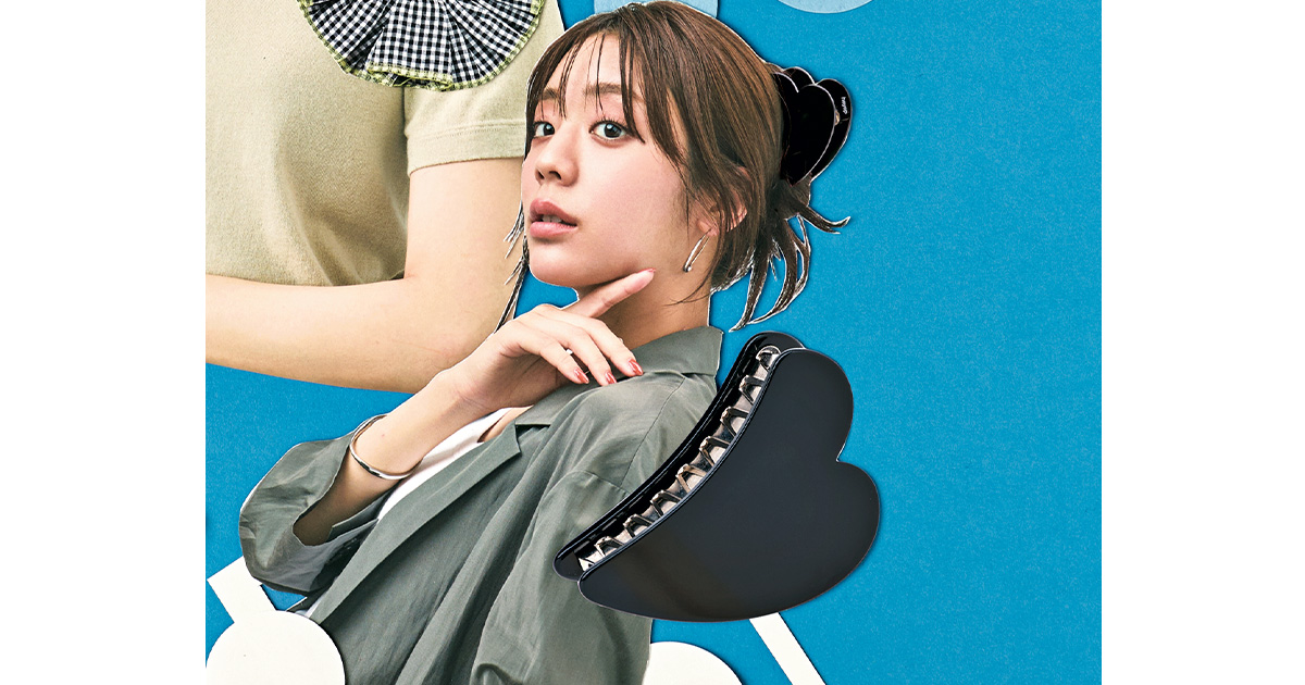 夏の時短アレンジは『ヘアクリップ』一択！大人が使いやすいモチーフは