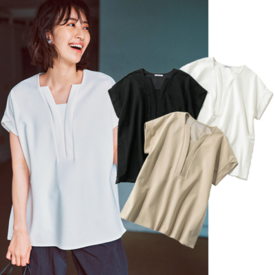 学校行事・通勤に！“Tシャツ感覚”のキレイめトップス3選