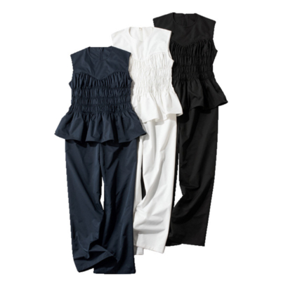 重ね着できない猛暑日は『盛れてるオールインワン』が最強説！