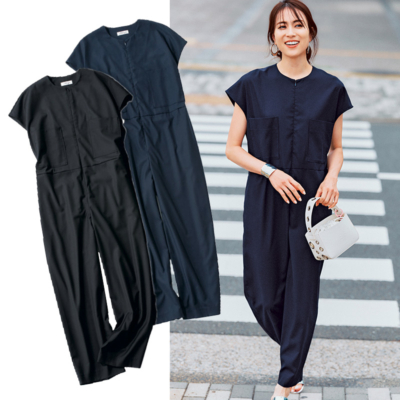 帰省から通勤、母行事も！スッキリ見え『キレイめオールインワン』で涼しくきちんと