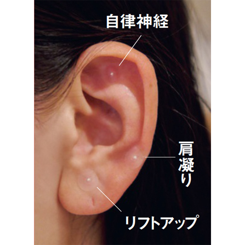 耳ツボ3箇所